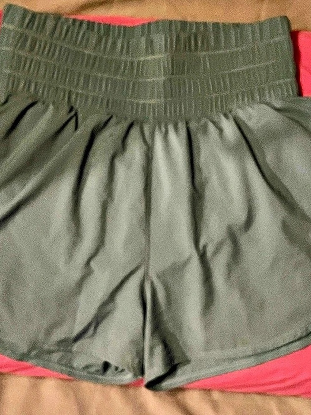 Nike One Dri-FIT High-Waisted Shorts Athletic Shorts Green